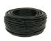 Fuel hose black 50m reel - 5mm inner, 9mm outer diameter