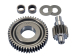 Secondary transmission gear up kit Polini 16/47 17.7mm